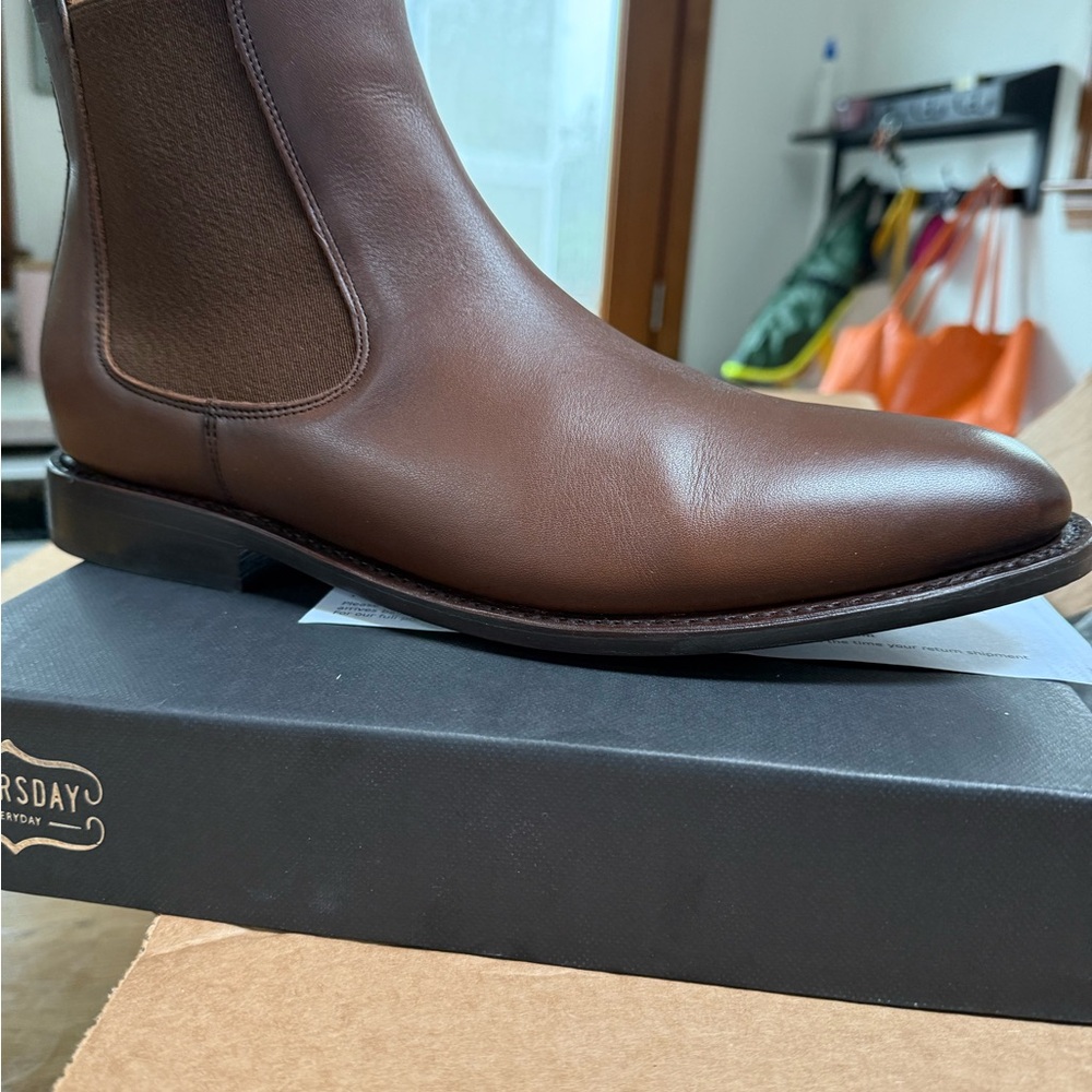 Thursday Boot Company Dark Brown Leather Boots